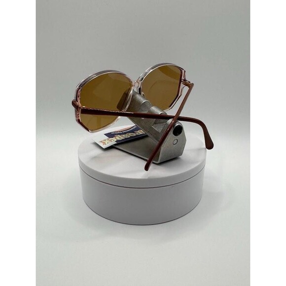 NEW Vintage Sunglasses Grandma Style Speckled Plastic Frame #869 Made In Austria main image 5